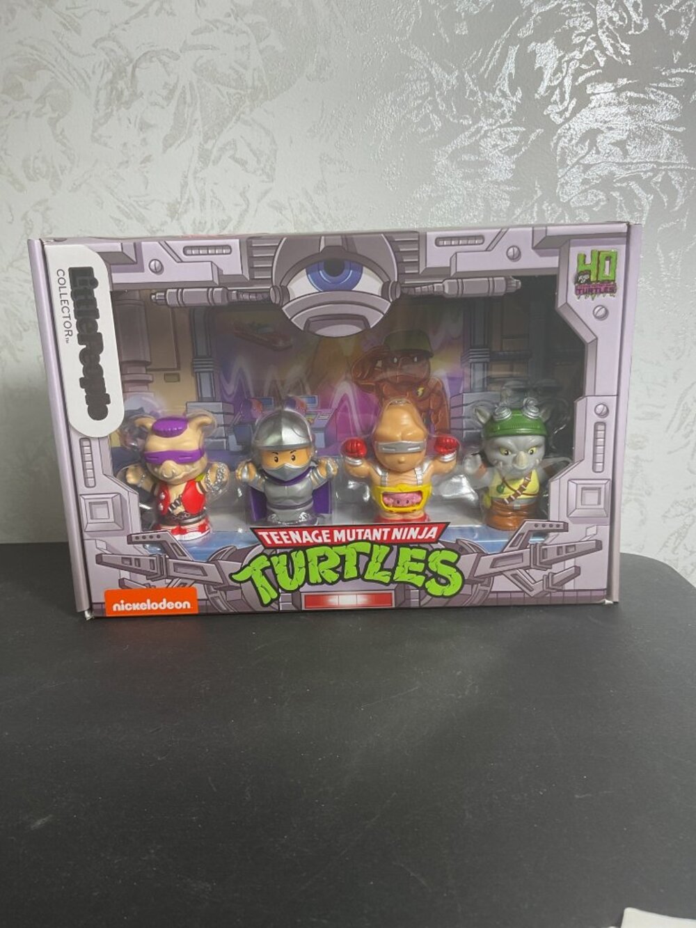 TMNT Villains Little People Collector Figure Set NIB Retro 80s Cartoon Aesthetic